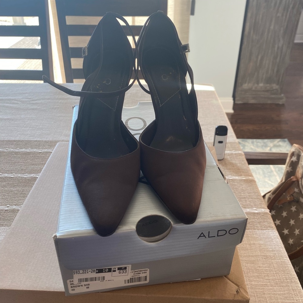 Aldo brown stiletto